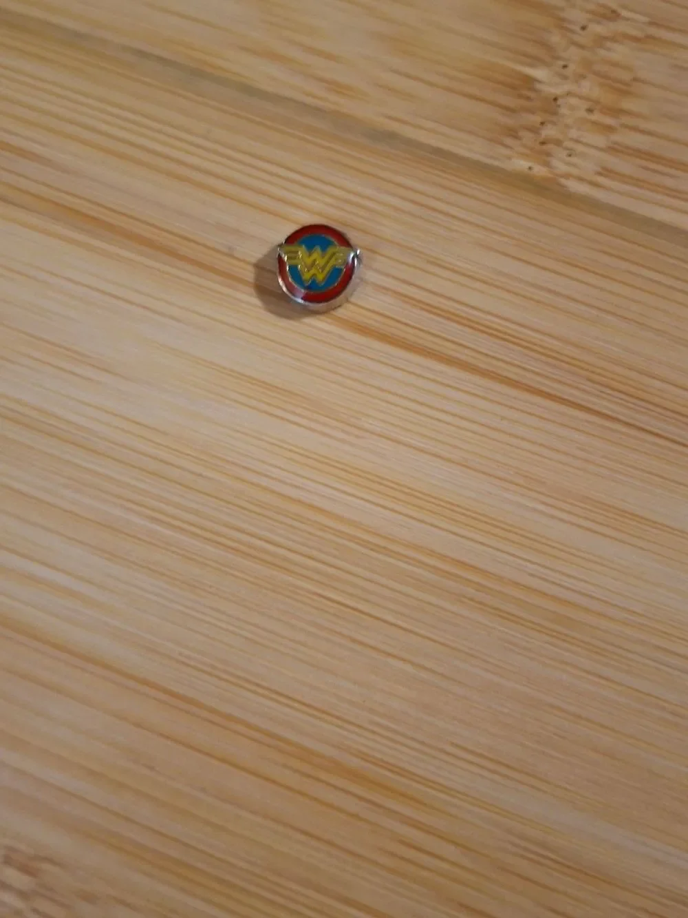Wonder Woman Enamel Pin - Red, Blue & Yellow